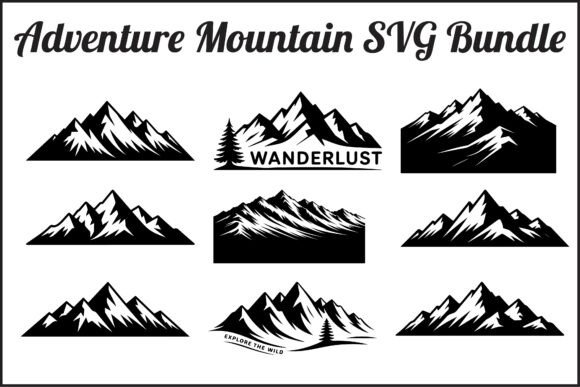 Download Adventure Mountain SVG Bundle - Premium Resources